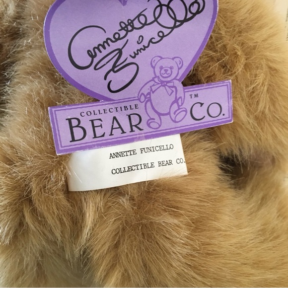 Annette Funicello Collectible Bear Clementine Limited Edition Authenticity Cert - Picture 3 of 8